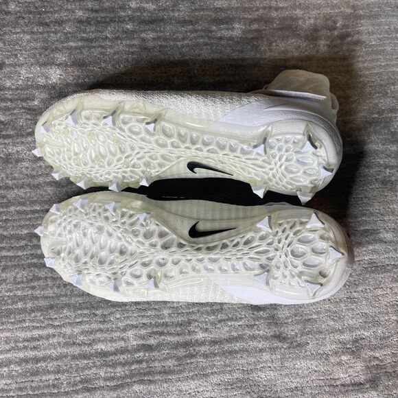 Nike Alpha Menace Elite 2 Football Cleats Mens 13 White Flyknit AO3374-101 main image 6